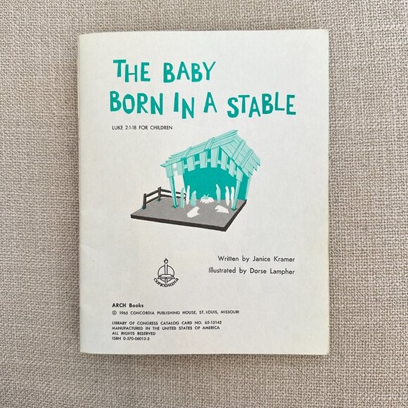 The Baby Born in a Stable Children’s Christmas Book - Picture 10 of 11